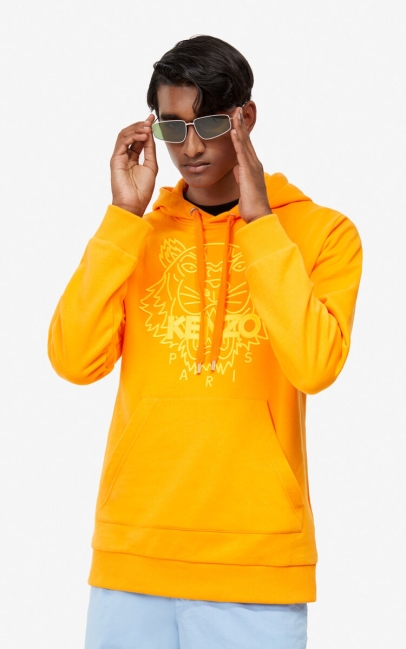 Kenzo neon outlet hoodie